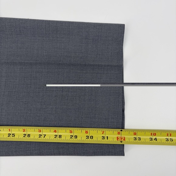 MICHAEL KORS Mens 40L Gray Wool Blend 2 Piece Suit With Dress Pants 32x32 - Picture 12 of 12